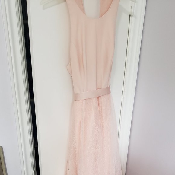 Vera Wang Rose Bridesmaid Dress - Picture 1 of 3